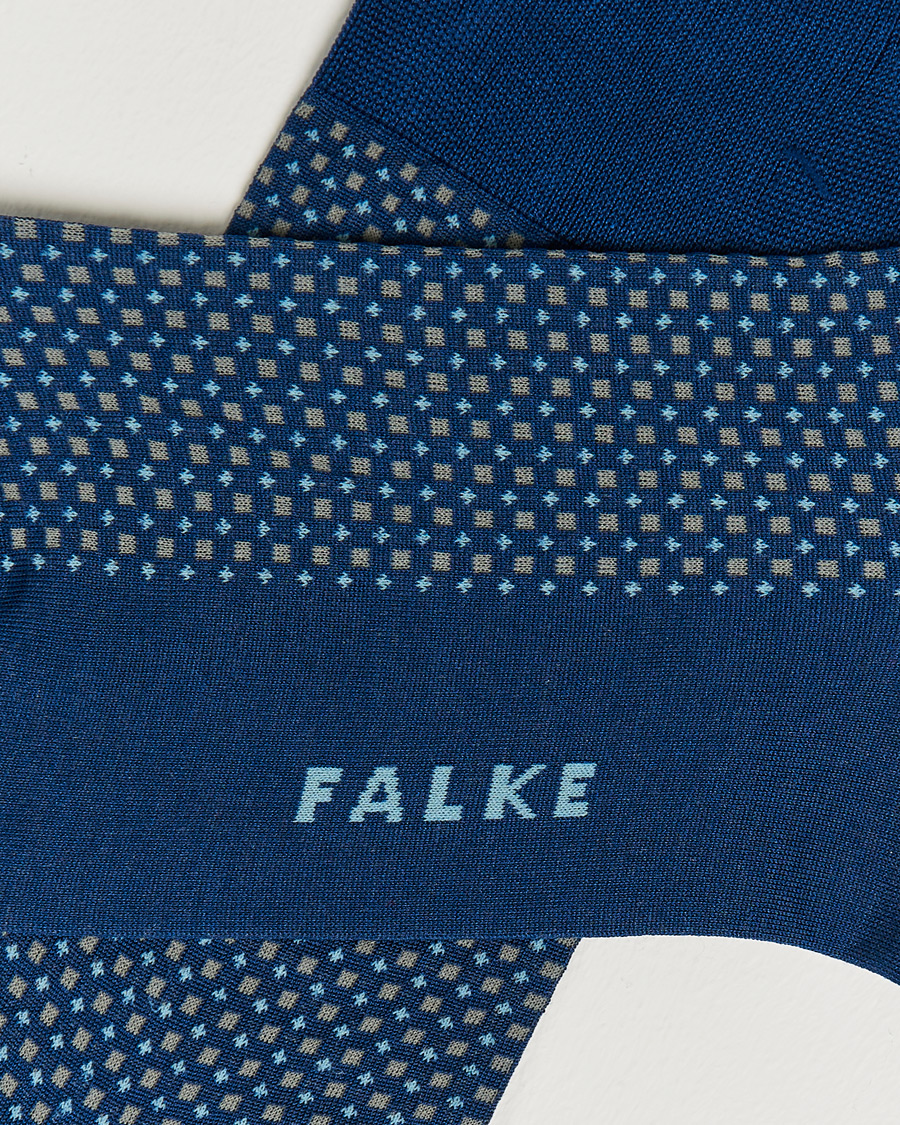 Homme | Sous-Vêtements Et Chaussettes | Falke | Up Town Tie Sock Royal Blue