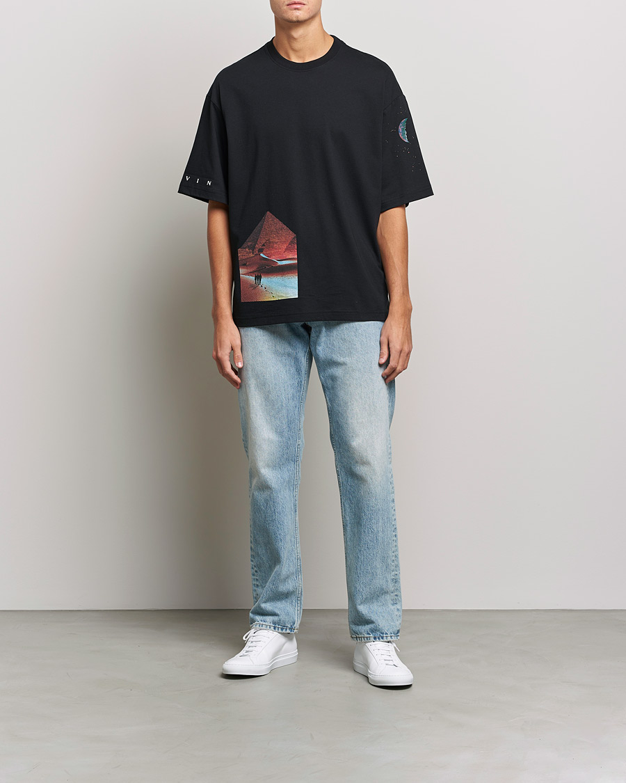 Homme | T-shirts | Lanvin | Sci-Fi Printed T-Shirt Black