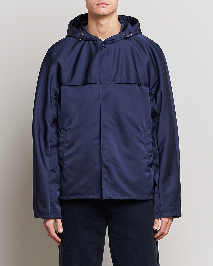 Homme | Manteaux Et Vestes | Lanvin | Packable Windbreaker Ink Blue