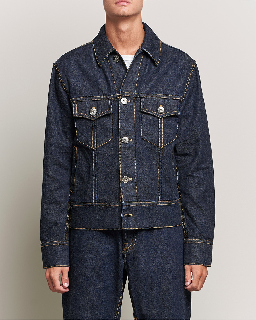 Homme | Manteaux Et Vestes | Lanvin | Denim Jacket Navy Blue