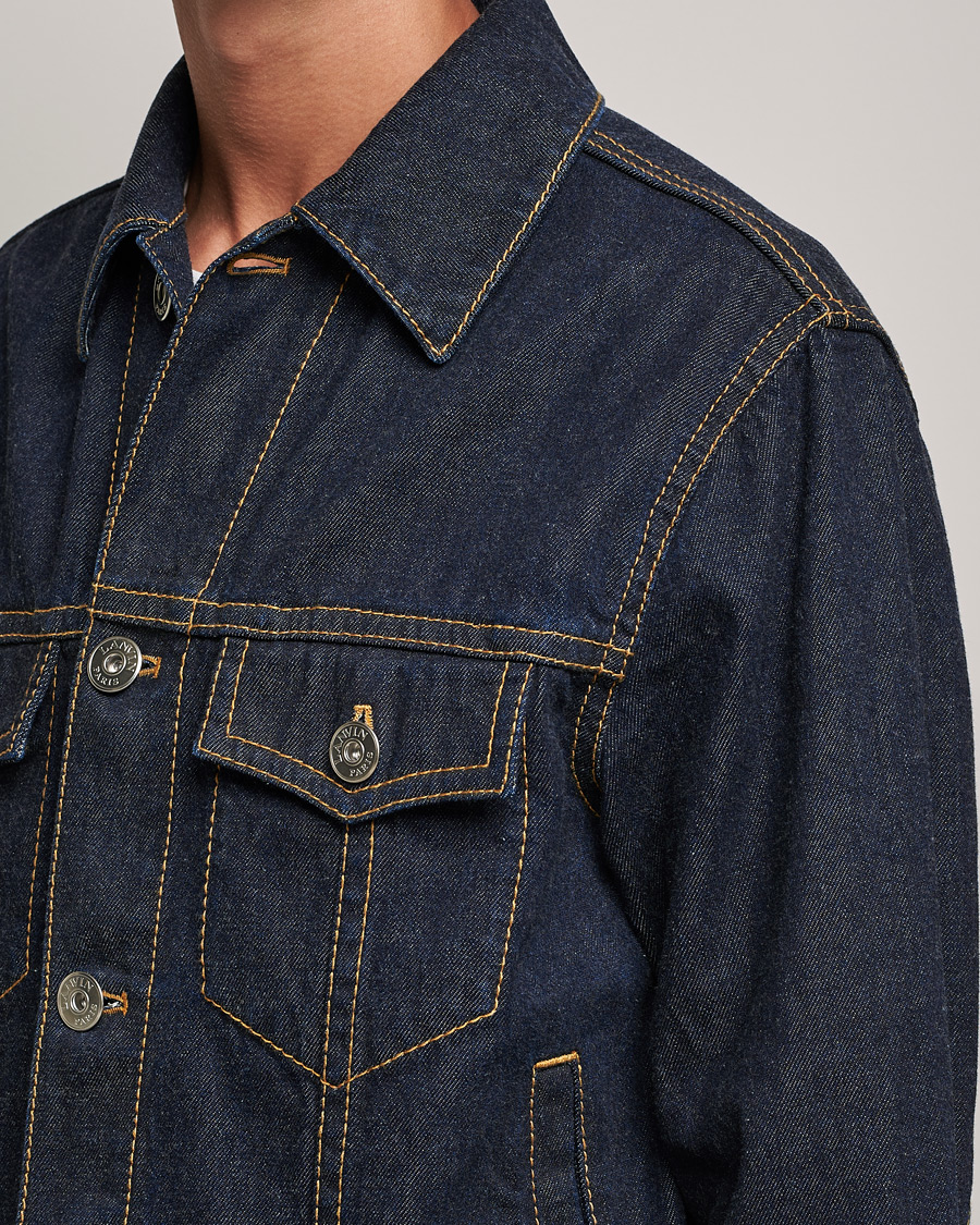 Homme | Manteaux Et Vestes | Lanvin | Denim Jacket Navy Blue