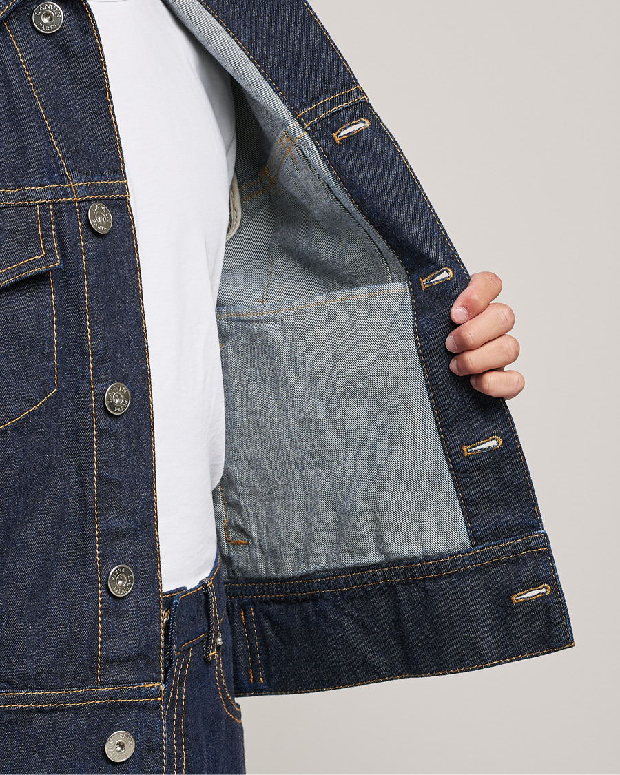 Homme | Manteaux Et Vestes | Lanvin | Denim Jacket Navy Blue