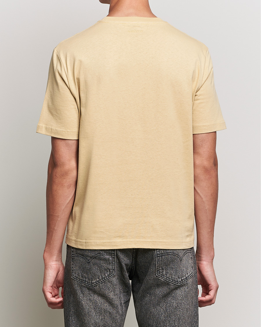 Homme | T-shirts | Lanvin | Curb Logo T-Shirt Beige