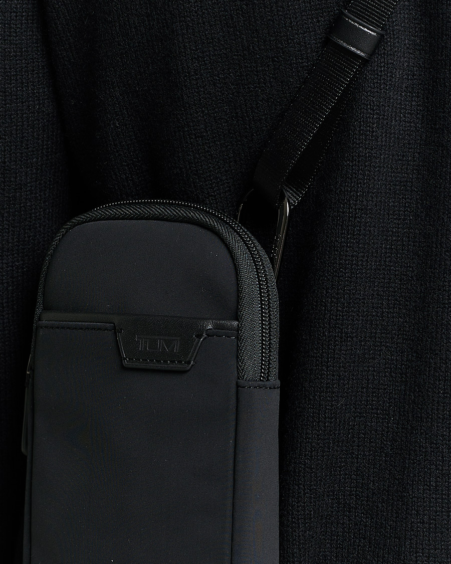 Homme | TUMI Harrison Beech Small Crossbody Pouch Black | TUMI | Harrison Beech Small Crossbody Pouch Black
