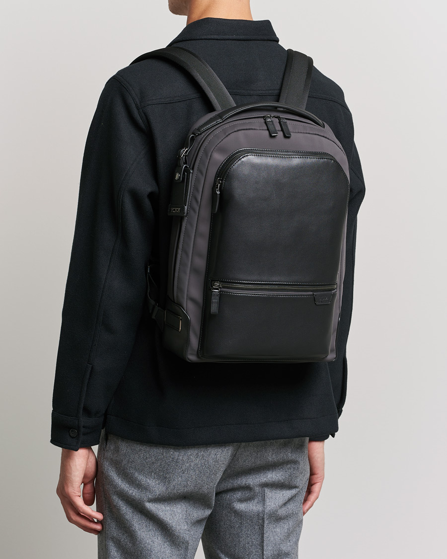 Homme | TUMI Harrison Bradner Backpack Black/Iron | TUMI | Harrison Bradner Backpack Black/Iron
