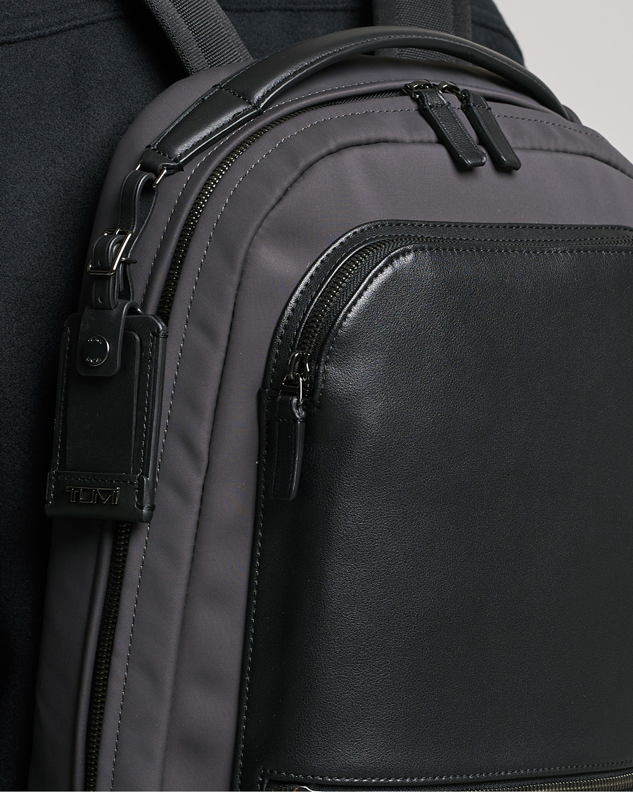 Homme | TUMI Harrison Bradner Backpack Black/Iron | TUMI | Harrison Bradner Backpack Black/Iron