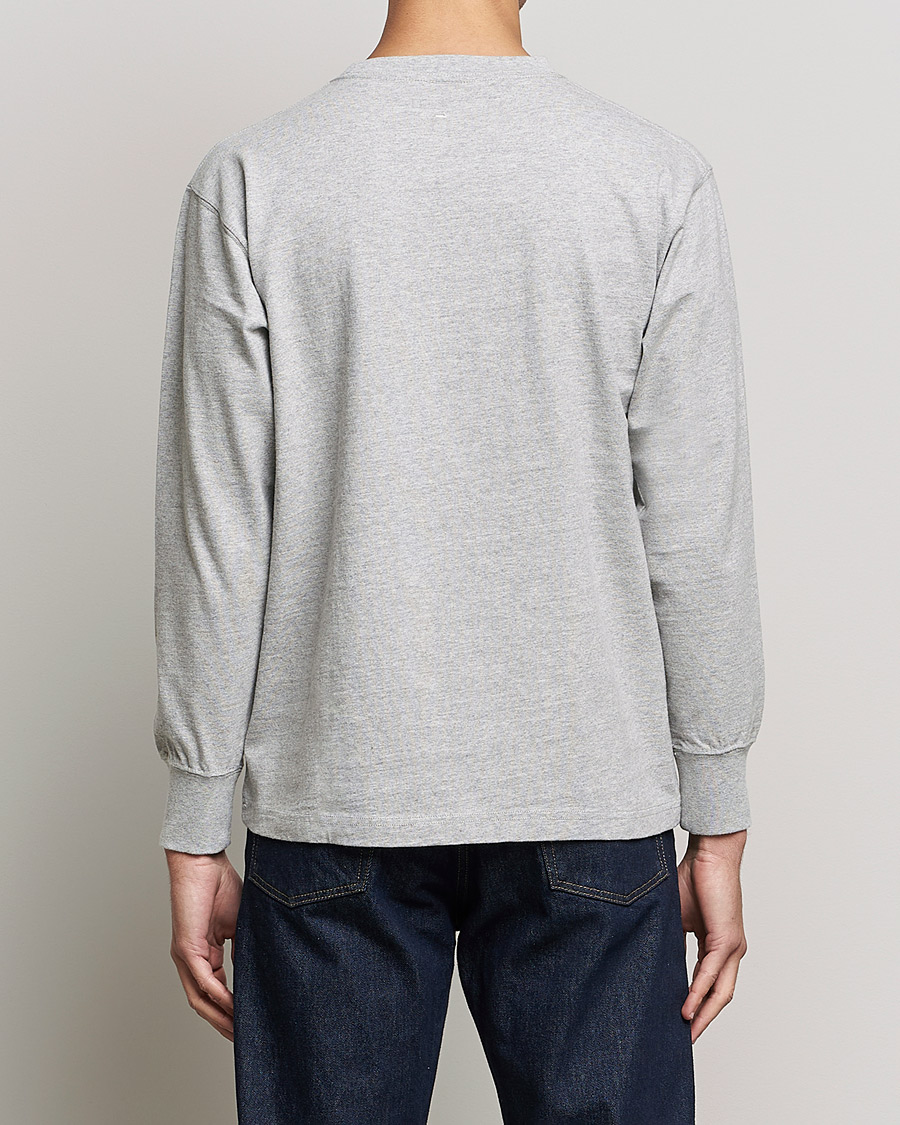 Homme | T-shirts | Snow Peak | Recycled Cotton Heavy L/S T shirt Medium Grey