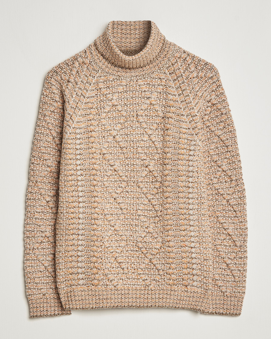Homme | Pulls Et Tricots | Snow Peak | Alpaca Mix Turtleneck Ecru