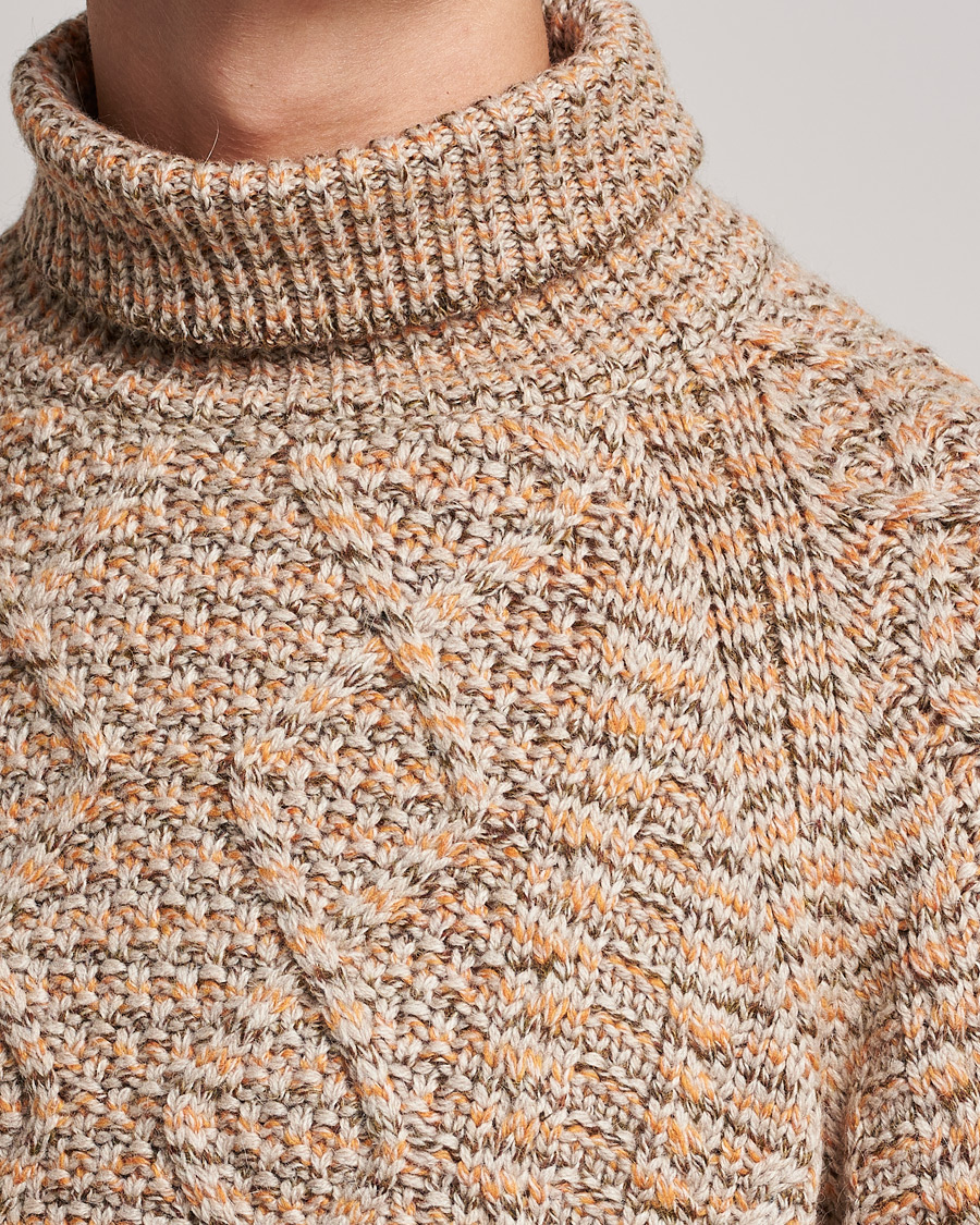 Homme | Pulls Et Tricots | Snow Peak | Alpaca Mix Turtleneck Ecru