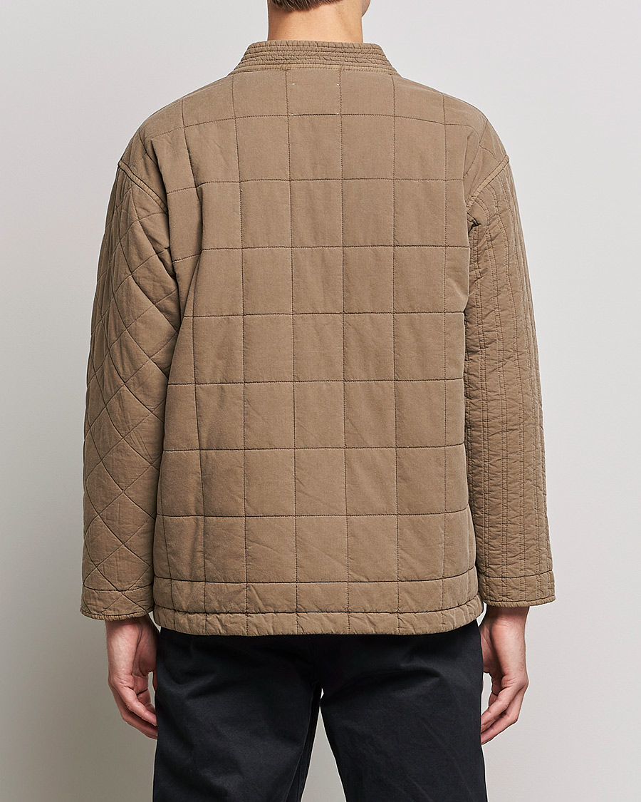 Homme | Pulls Et Tricots | Snow Peak | Patchwork Quilted Noragi Jacket Brown