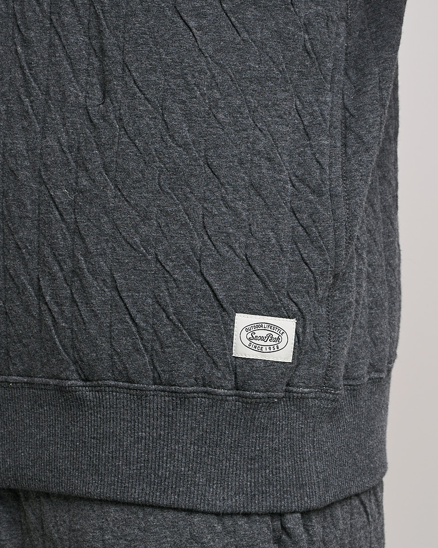 Homme | Pulls Et Tricots | Snow Peak | Natural Warm Stretch Pullover Medium Grey