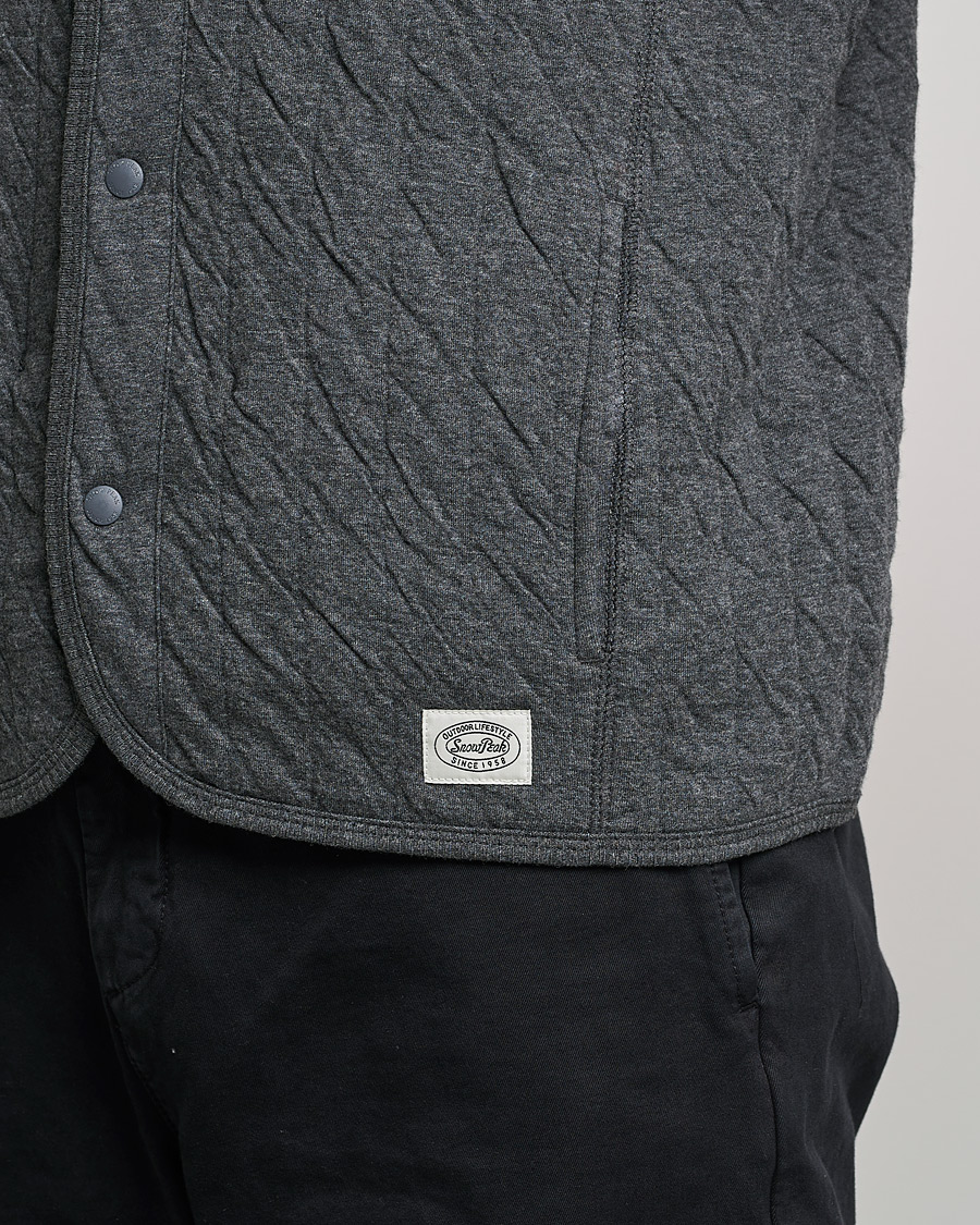Homme | Pulls Et Tricots | Snow Peak | Natural Warm Stretch Vest Medium Grey