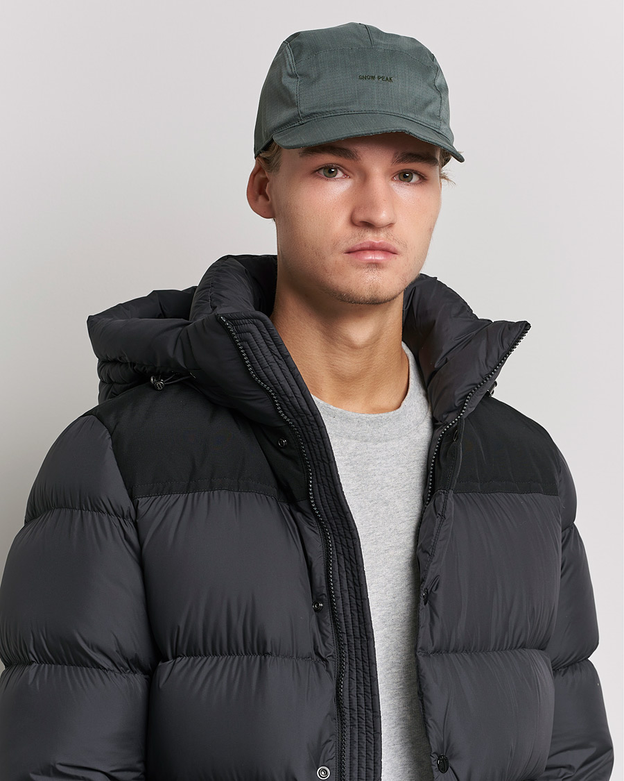 Homme | Snow Peak FR 2L Rain Cap Forest Green | Snow Peak | FR 2L Rain Cap Forest Green