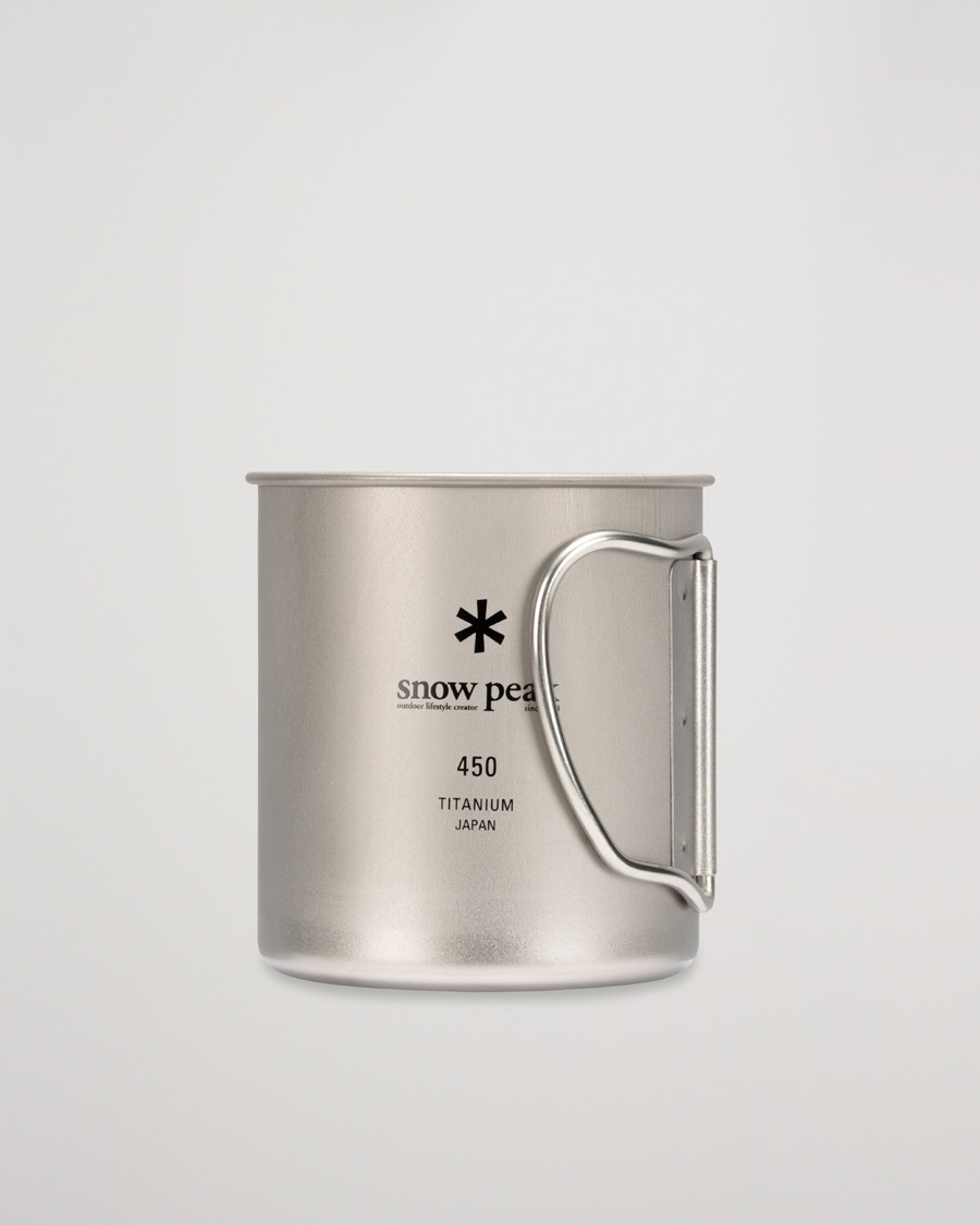 Homme | Outdoor living | Snow Peak | Single Wall Mug 450 Titanium