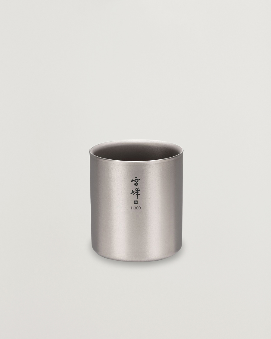 Homme | Outdoor living | Snow Peak | Double Wall Stacking Mug 300 Titanium