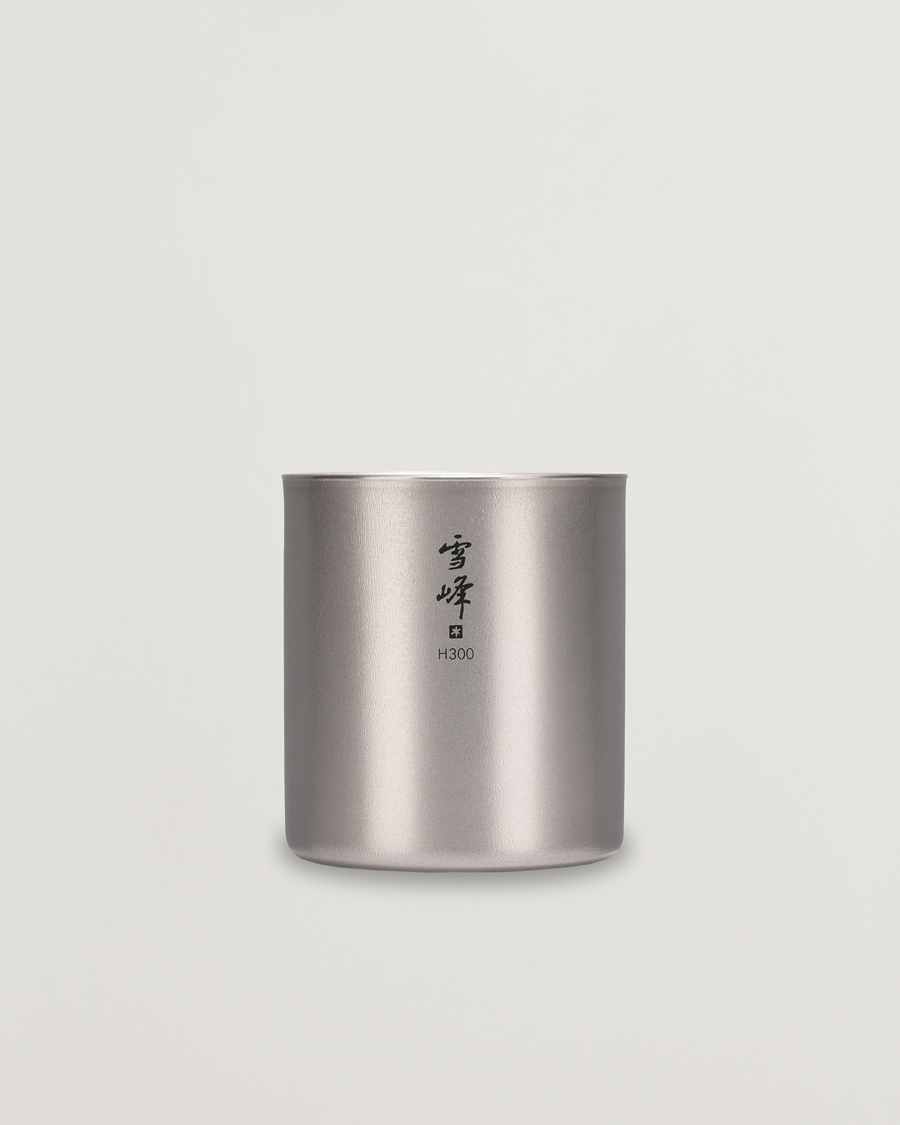 Homme | Sections | Snow Peak | Double Wall Stacking Mug 300 Titanium