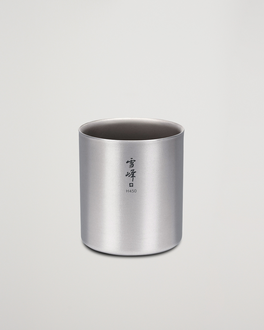 Homme | Outdoor living | Snow Peak | Double Wall Stacking Mug 450 Titanium