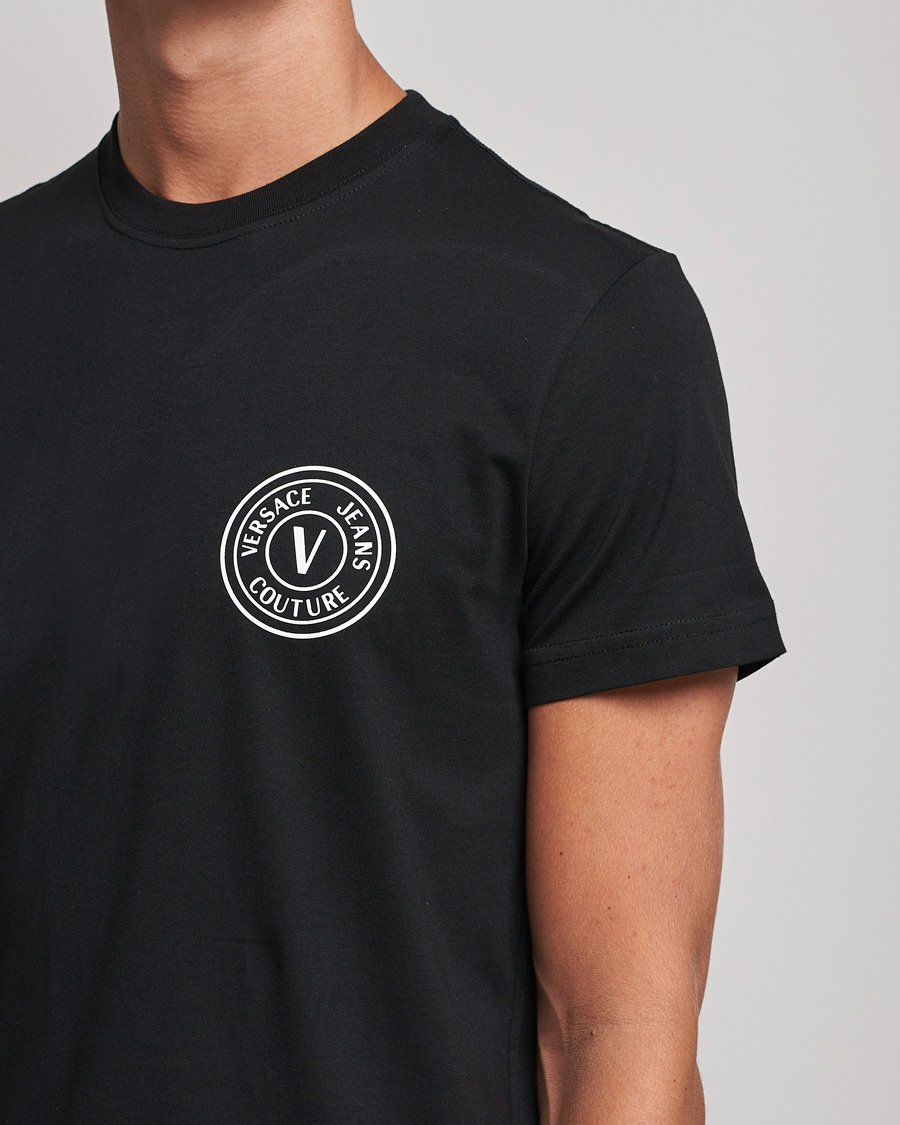 Homme | T-shirts | Versace Jeans Couture | V Emblem T-Shirt Black