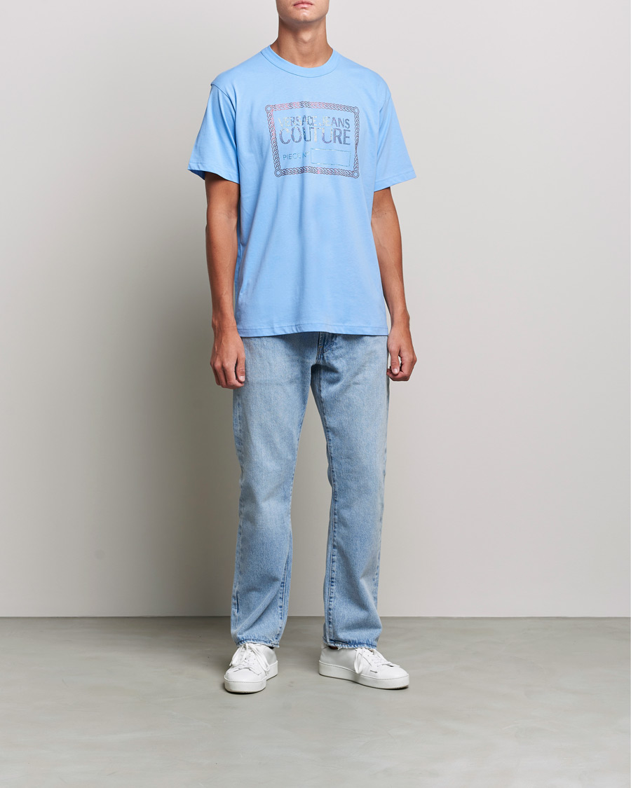 Homme | T-shirts | Versace Jeans Couture | Piece Nr T-Shirt Sky Blue