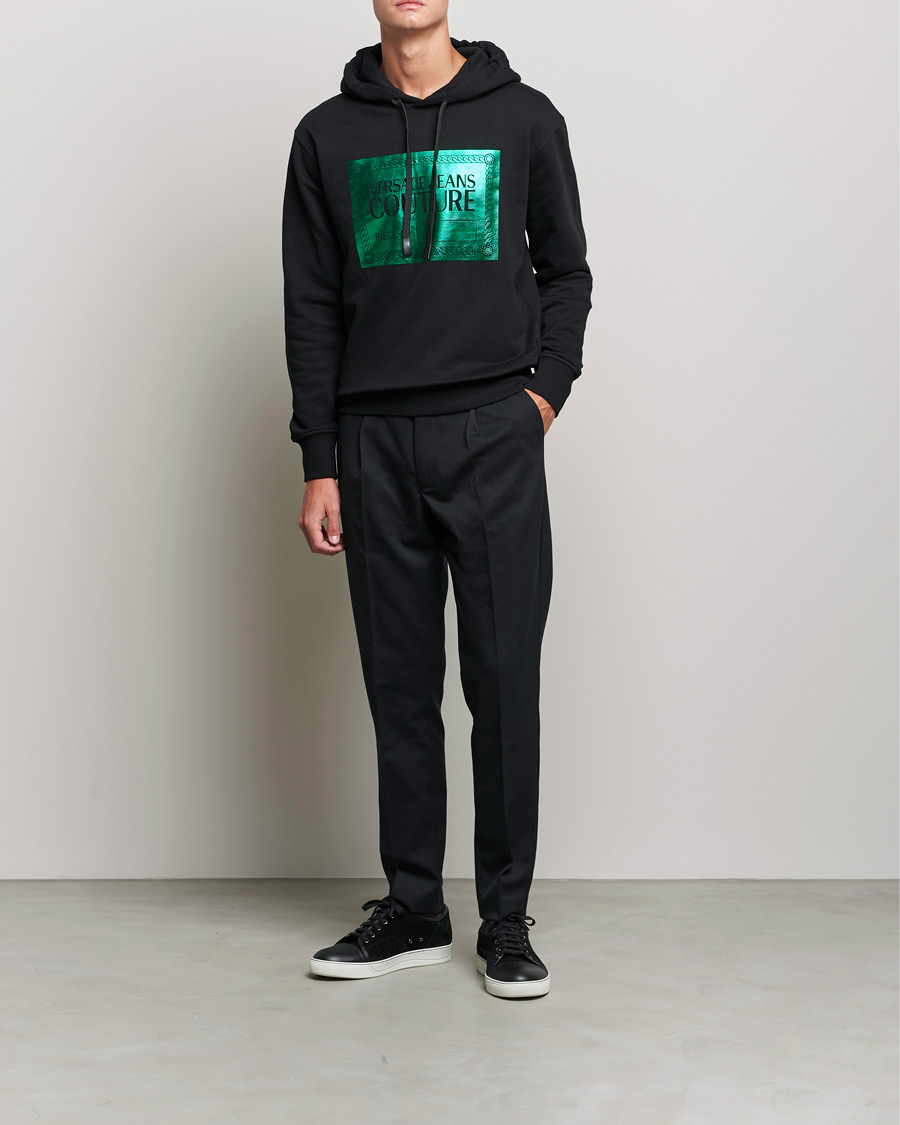 Homme | Pulls Et Tricots | Versace Jeans Couture | Piece Nr Hoodie Black