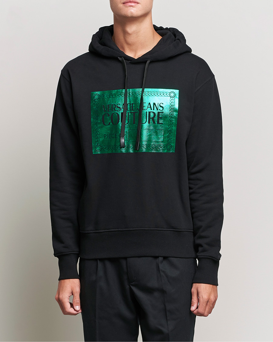 Homme | Pulls Et Tricots | Versace Jeans Couture | Piece Nr Hoodie Black