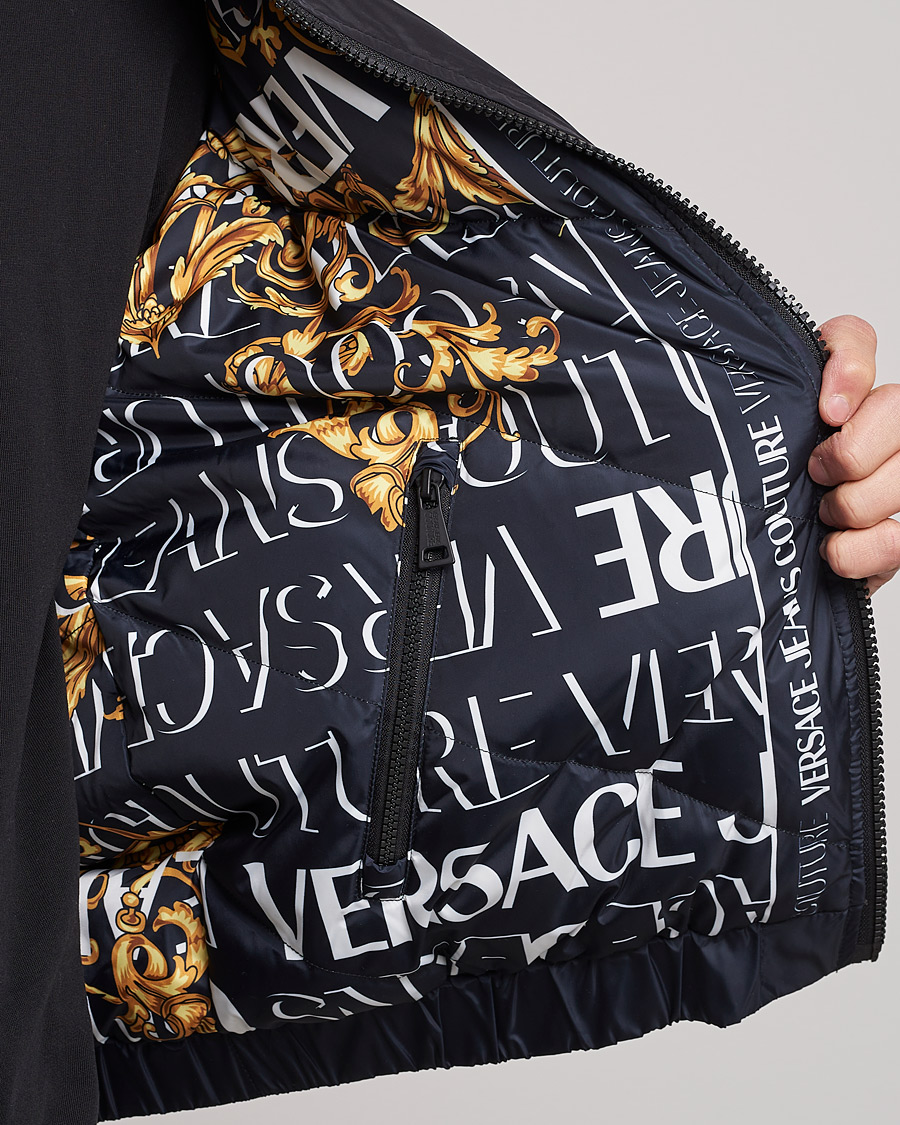Homme | Manteaux Et Vestes | Versace Jeans Couture | Reversible Bomber Jacket Black