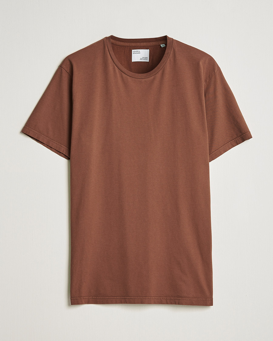 Homme | T-shirts | Colorful Standard | Classic Organic T-Shirt Cinnamon Brown