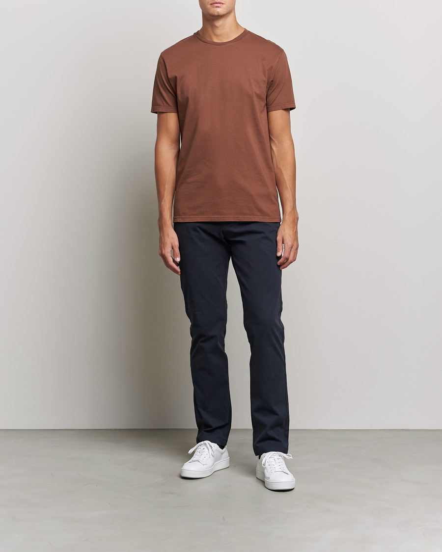 Homme | T-shirts | Colorful Standard | Classic Organic T-Shirt Cinnamon Brown