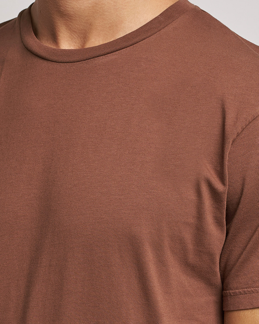 Homme | T-shirts | Colorful Standard | Classic Organic T-Shirt Cinnamon Brown