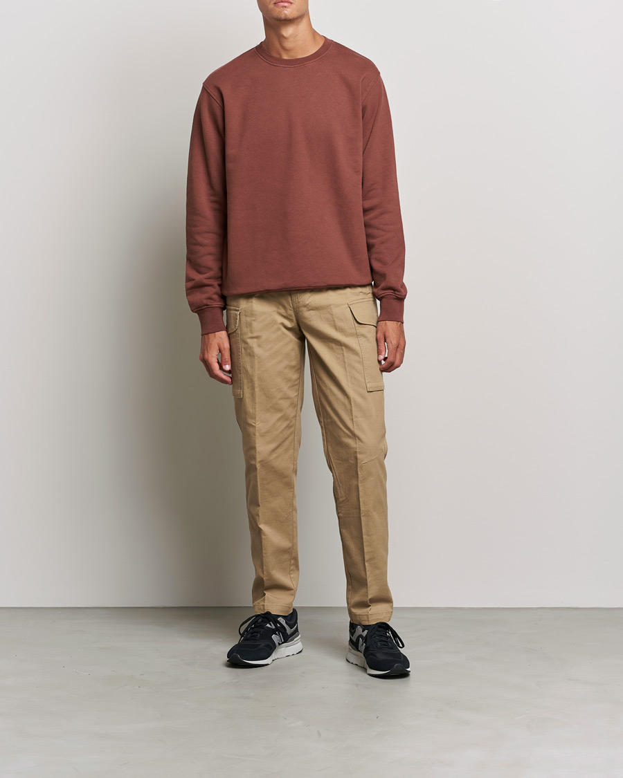 Homme | Pulls Et Tricots | Colorful Standard | Classic Organic Crew Neck Sweat Cinnamon Brown
