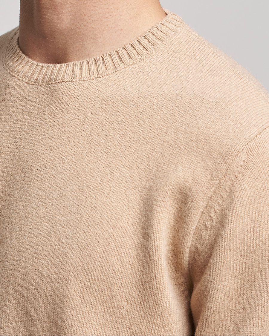 Homme | Pulls Et Tricots | Colorful Standard | Classic Merino Wool Crew Neck Honey Beige