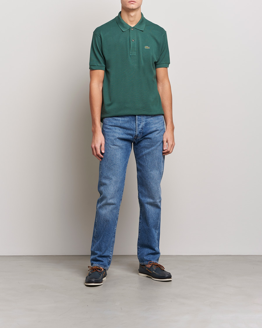 Homme | Polos | Lacoste | Original Polo Piké Garden Green
