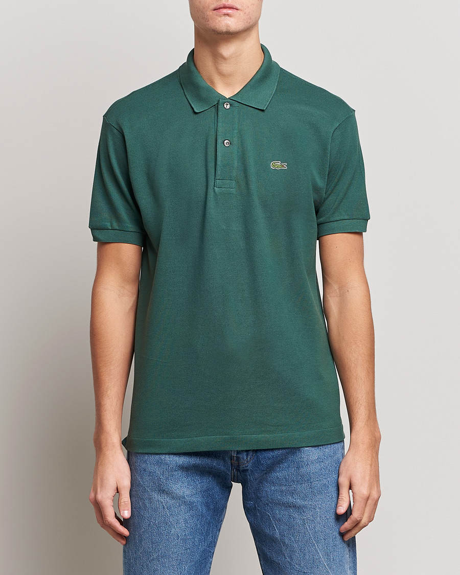 Homme | Polos | Lacoste | Original Polo Piké Garden Green