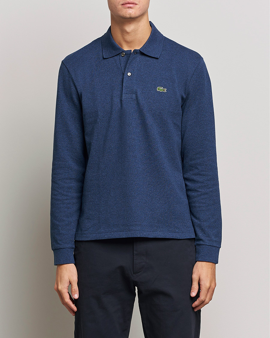 Homme | Pulls Et Tricots | Lacoste | Long Sleeve Polo Dark Indigo Blue