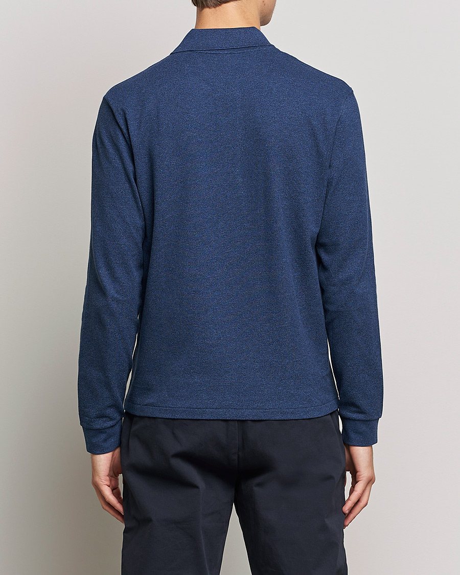 Homme | Pulls Et Tricots | Lacoste | Long Sleeve Polo Dark Indigo Blue