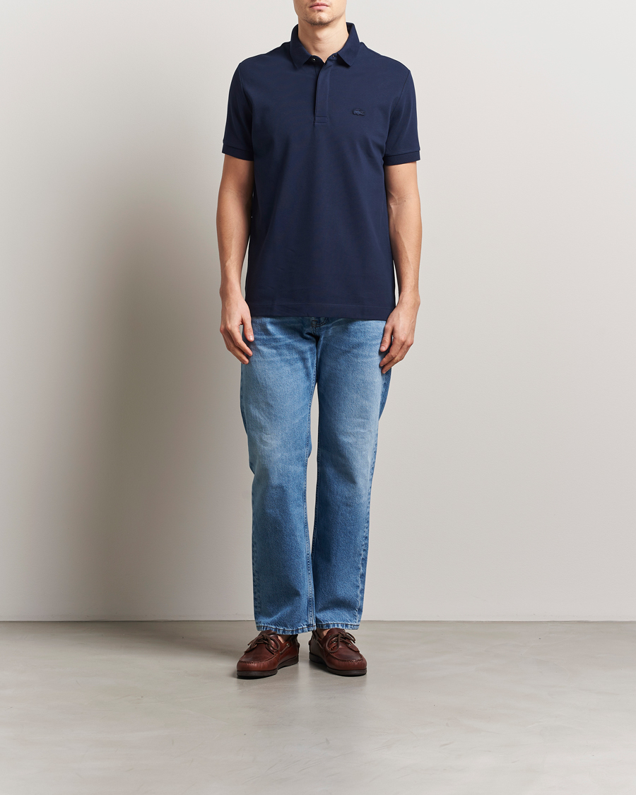 Homme | Polos | Lacoste | Paris Polo Piké Navy Blue