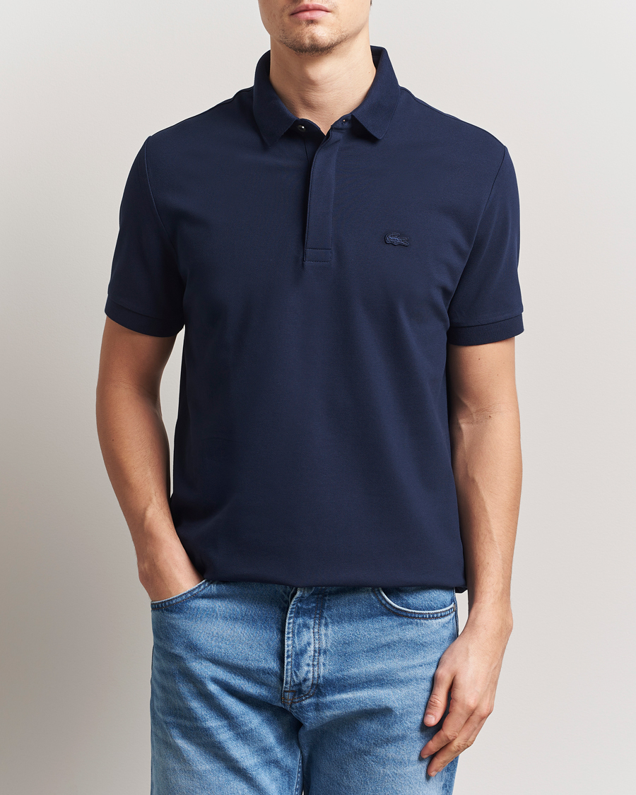 Homme | Polos | Lacoste | Paris Polo Piké Navy Blue