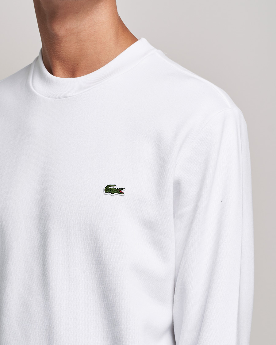 Homme | Pulls Et Tricots | Lacoste | Crew Neck Sweatshirt White