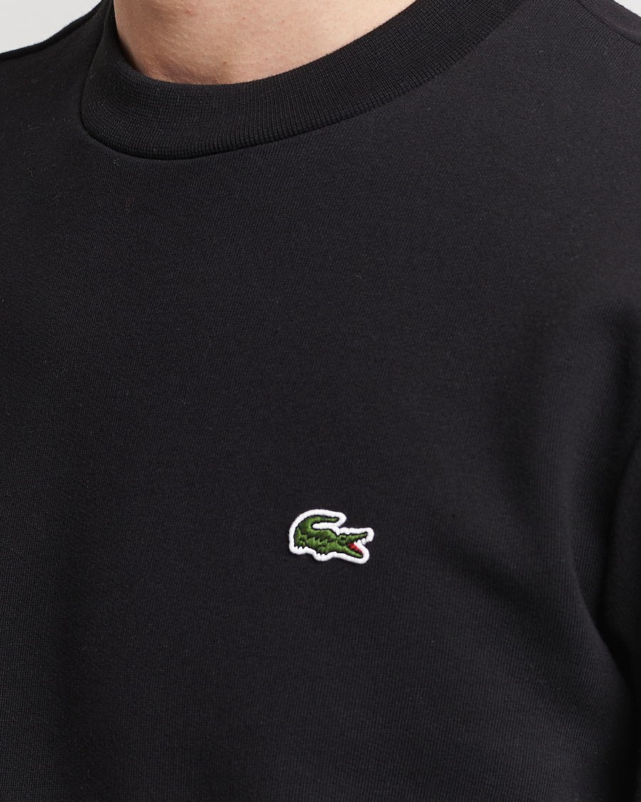 Homme | Pulls Et Tricots | Lacoste | Crew Neck Sweatshirt Black