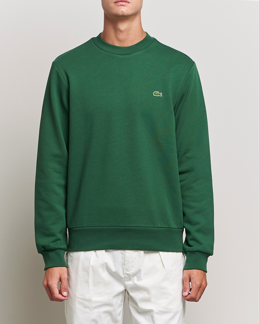 Homme | Pulls Et Tricots | Lacoste | Crew Neck Sweatshirt Green