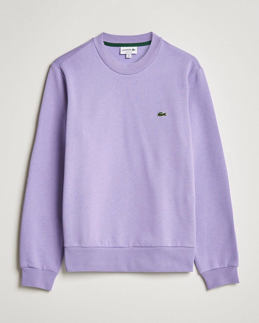 Homme | Pulls Et Tricots | Lacoste | Crew Neck Sweatshirt Neva Purple
