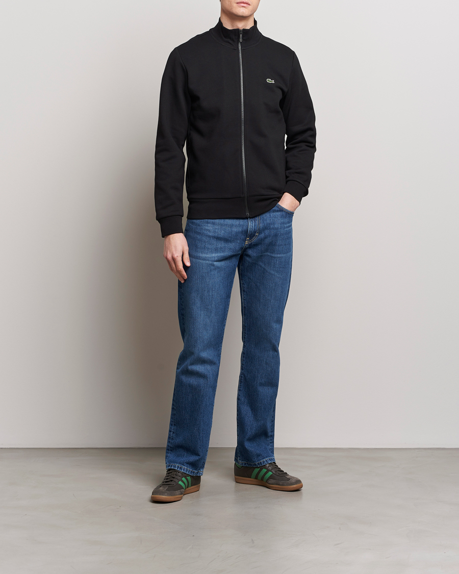 Homme | Pulls Et Tricots | Lacoste | Full Zip Sweater Black