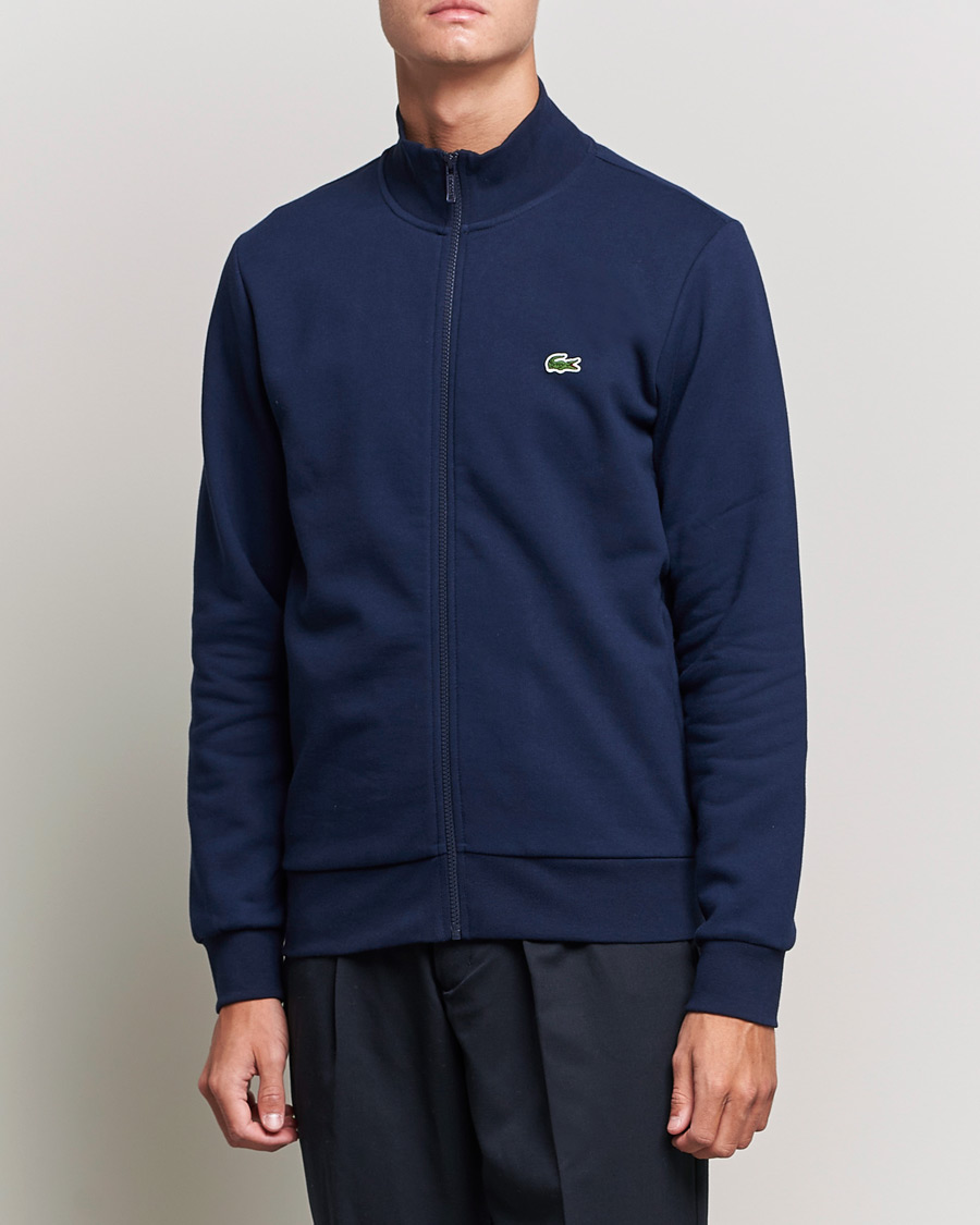 Homme | Full-zip | Lacoste | Full Zip Sweater Navy