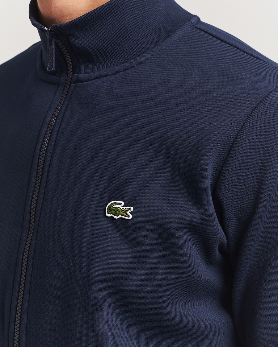 Homme | Pulls Et Tricots | Lacoste | Full Zip Sweater Navy Blue