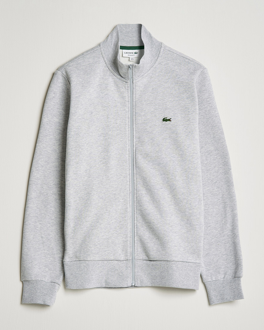 Homme | Pulls Et Tricots | Lacoste | Full Zip Sweater Silver Chine