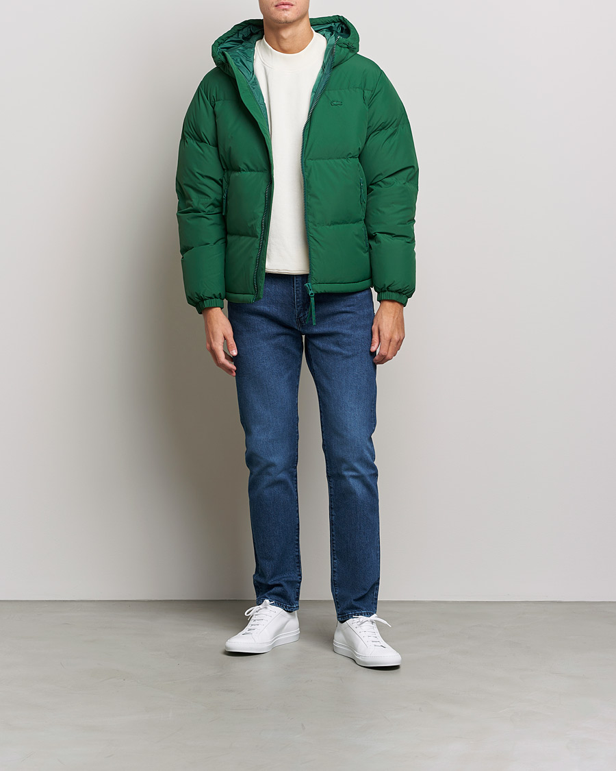 Homme | Manteaux Et Vestes | Lacoste | Hooded Lightweight Jacket Green