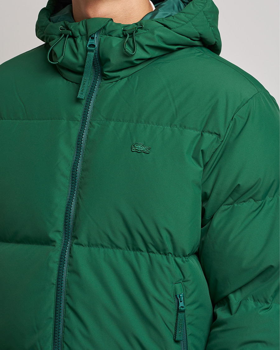 Homme | Manteaux Et Vestes | Lacoste | Hooded Lightweight Jacket Green
