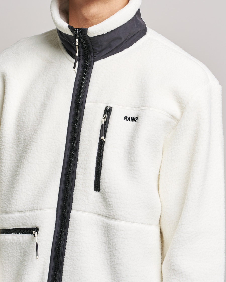 Homme | Pulls Et Tricots | RAINS | Heavy Fleece Full Zip Jacket Fossil
