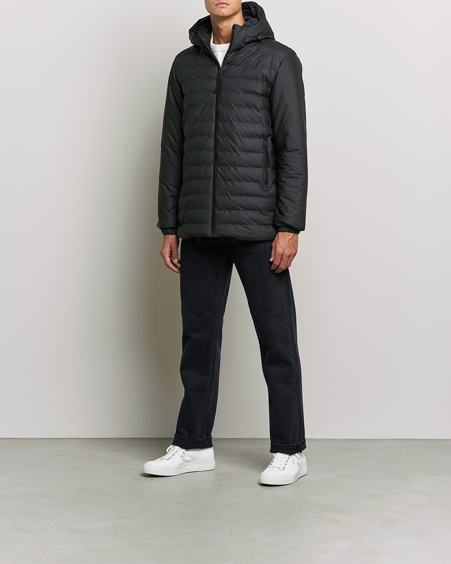 Homme | Manteaux Et Vestes | RAINS | Trekker Hooded Jacket Black