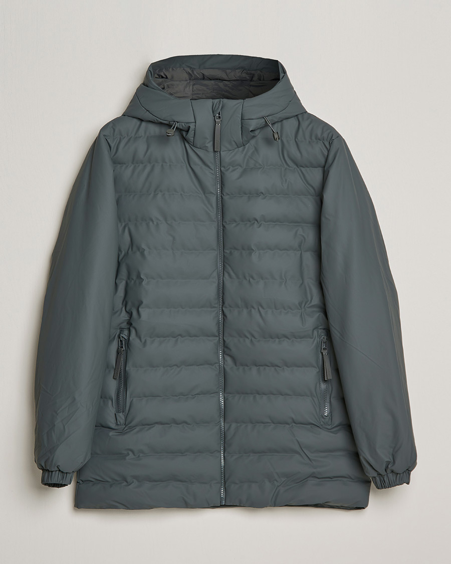 Homme | Manteaux Et Vestes | RAINS | Trekker Hooded Jacket Slate Grey